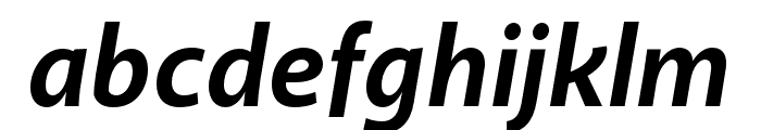 Akagi Pro Bold Italic Font LOWERCASE