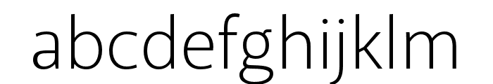 Akagi Pro Light Font LOWERCASE
