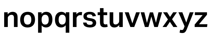 Aktiv Grotesk Armn SemiBold Font LOWERCASE