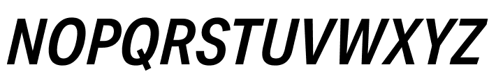 Aktiv Grotesk Cd SemiBold Italic Font UPPERCASE