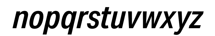 Aktiv Grotesk Cd SemiBold Italic Font LOWERCASE