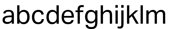 Aktiv Grotesk Deva Regular Font LOWERCASE