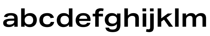 Aktiv Grotesk Ex SemiBold Font LOWERCASE