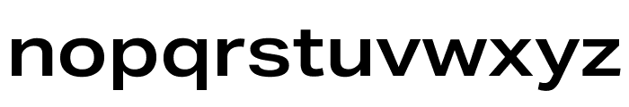 Aktiv Grotesk Ex SemiBold Font LOWERCASE