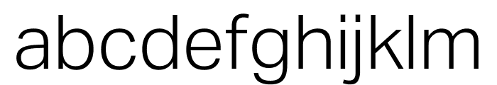 Aktiv Grotesk Geor Light Font LOWERCASE