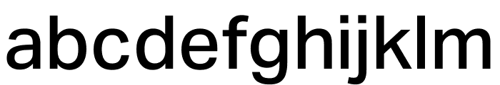 Aktiv Grotesk Geor Medium Font LOWERCASE