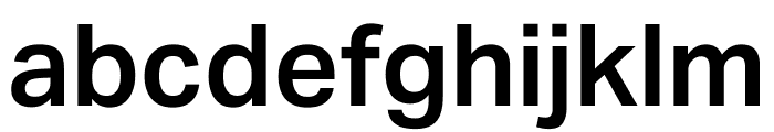 Aktiv Grotesk Geor SemiBold Font LOWERCASE