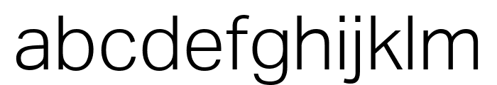 Aktiv Grotesk Hebr Italic Font LOWERCASE