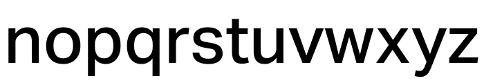 Aktiv Grotesk Mlym Medium Font LOWERCASE