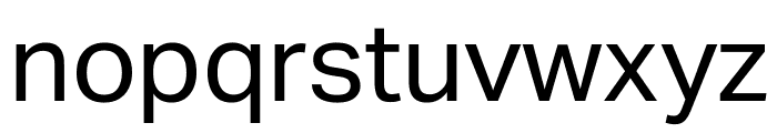 Aktiv Grotesk Mlym Regular Font LOWERCASE