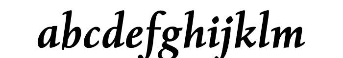 Albertan Pro SemiBold Italic Font LOWERCASE