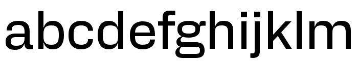 Alfabet Regular Font LOWERCASE