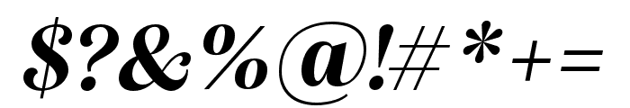 Alga Bold Italic Font OTHER CHARS
