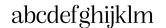 Alga Regular Font LOWERCASE