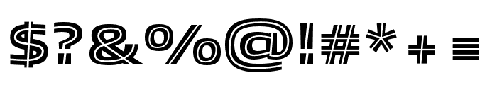Allumi Std Extended Inline Black 72 A Font OTHER CHARS