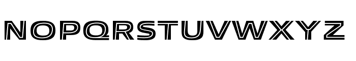 Allumi Std Extended Inline Black 72 A Font LOWERCASE