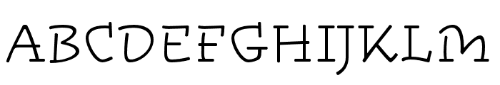 Alphatier Pro Light Font UPPERCASE
