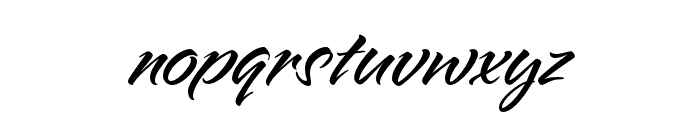 Alpine Script Regular Font LOWERCASE