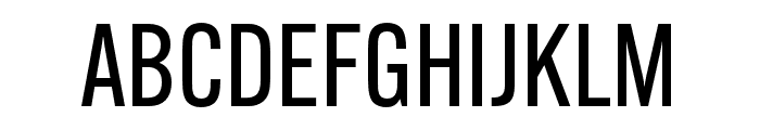 Alternate Gothic ATF Regular Font UPPERCASE