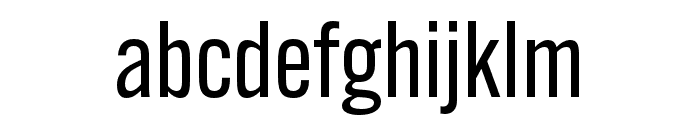 Alternate Gothic ATF Regular Font LOWERCASE