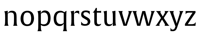 Alverata Irregular Regular Font LOWERCASE