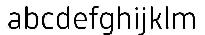 Alwyn New Rounded Light Font LOWERCASE