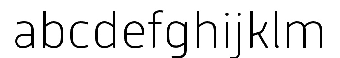 Alwyn New Thin Font LOWERCASE