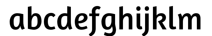 Amaranth Regular Font LOWERCASE