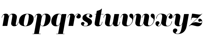 Ambroise Std ExtraBold Italic Font LOWERCASE