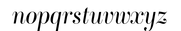 Ambroise Std Light Italic Font LOWERCASE