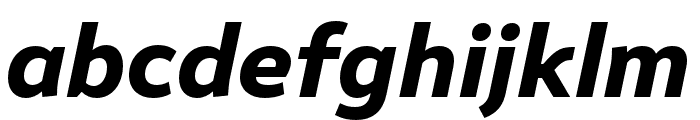 Amifer Bold Italic Font LOWERCASE