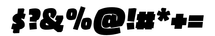 Amman Sans Pro Black Italic Font OTHER CHARS