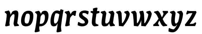 Amman Serif Pro Medium Italic Font LOWERCASE