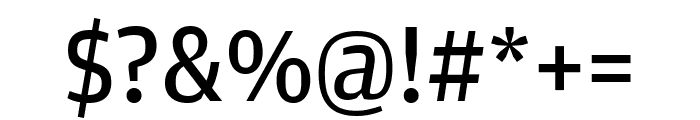 AmplitudeExtraComp Regular Font OTHER CHARS