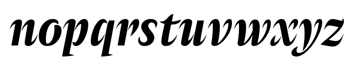 Amster Bold Italic Font LOWERCASE
