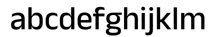 Anek Gujarati Variable Medium Font LOWERCASE