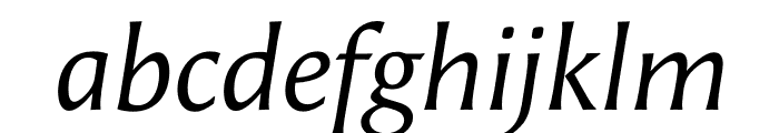 Angie Sans Std Italic Font LOWERCASE