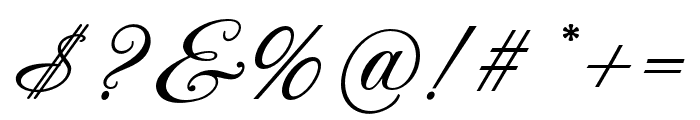 AnnabelleJF Regular Font OTHER CHARS