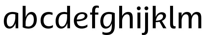 Anona Regular Font LOWERCASE