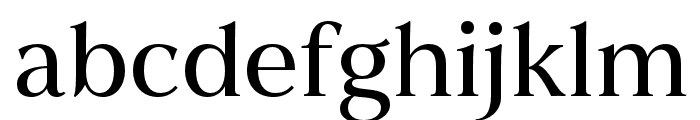 Anth Regular Font LOWERCASE