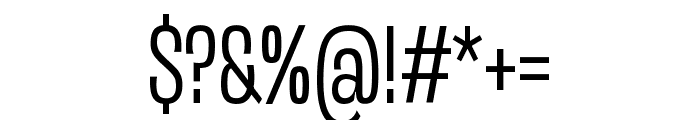 Antipoda Variable Condensed Extralight Font OTHER CHARS