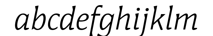 Antonia Variable Italic Font LOWERCASE