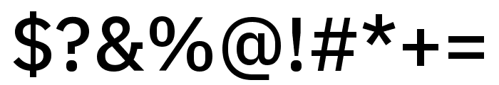 Anuphan Medium Font OTHER CHARS