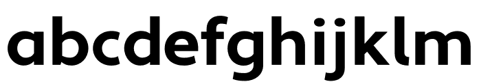 Apertura Bold Condensed Font LOWERCASE