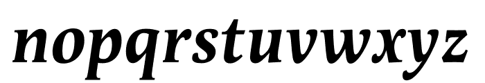 Apolline Std Bold Italic Font LOWERCASE