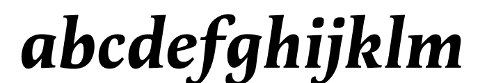 Apolline Std ExtraBold Italic Font LOWERCASE