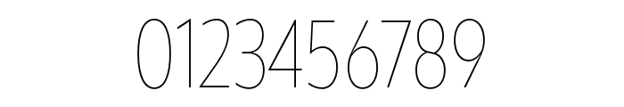 ApparatCond Hairline Font OTHER CHARS