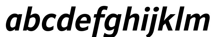 ApparatSemiCond Bold Italic Font LOWERCASE