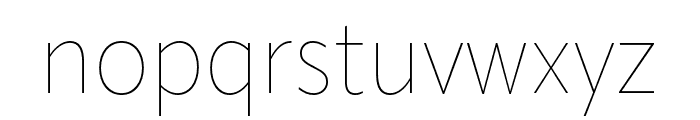 ApparatSemiCond Hairline Font LOWERCASE