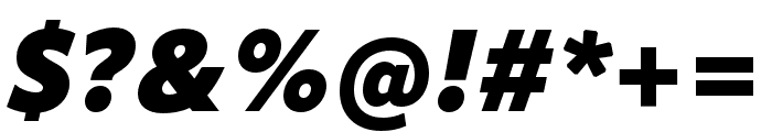 ApparatSemiCond Heavy Italic Font OTHER CHARS